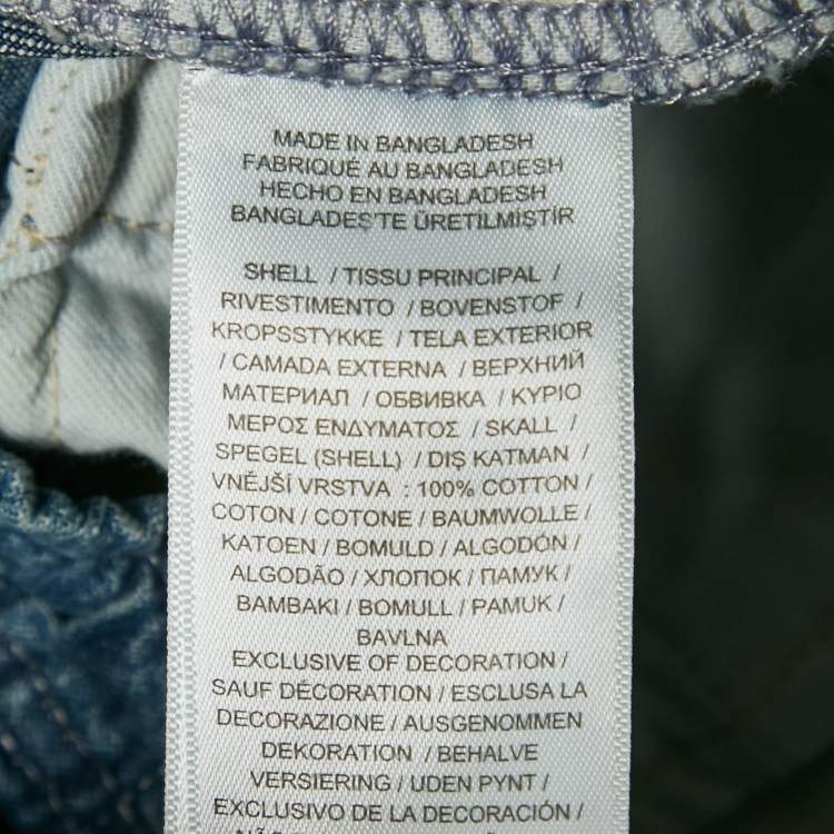 Pre Owned Polo Ralph Lauren Kids Blue Denim Shorts 14Yrs