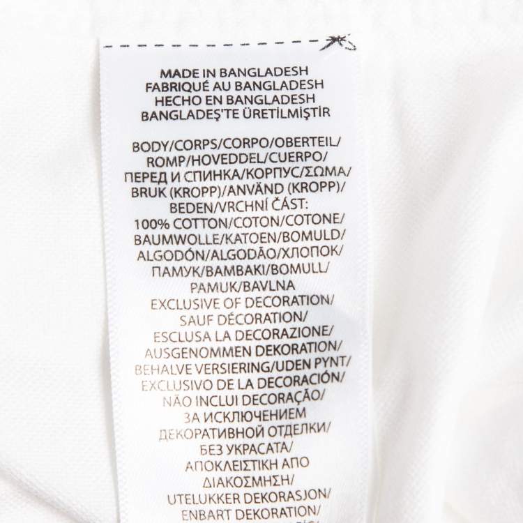 Pre Owned Polo Ralph Lauren White Cotton Button Front Shirt 6-7 Yrs