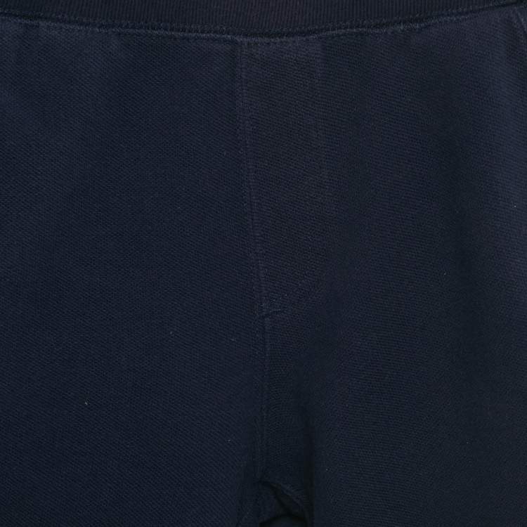Pre Owned Polo Ralph Lauren Kids Navy Blue Logo Embroidered Cotton Shorts 6 yrs 