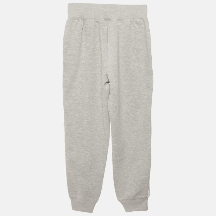 Pre Owned Polo Ralph Lauren Kids Grey Cotton Joggers M/8-10Yrs