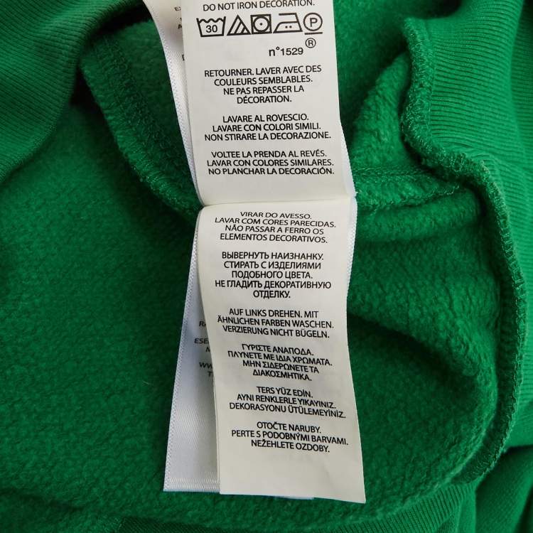 Pre Owned Polo Ralph Lauren Kids Green Logo Embroidered Cotton Blend Hoodie 8-10 Yrs 