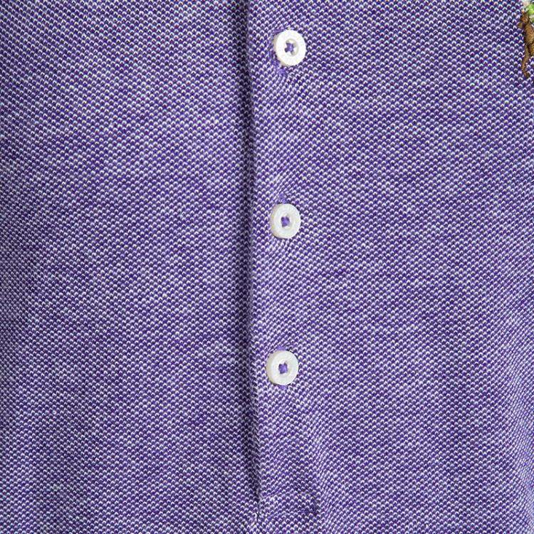 Pre Owned Ralph Lauren Purple Honeycomb Knit Sleeveless Polo T-Shirt 16 Yrs