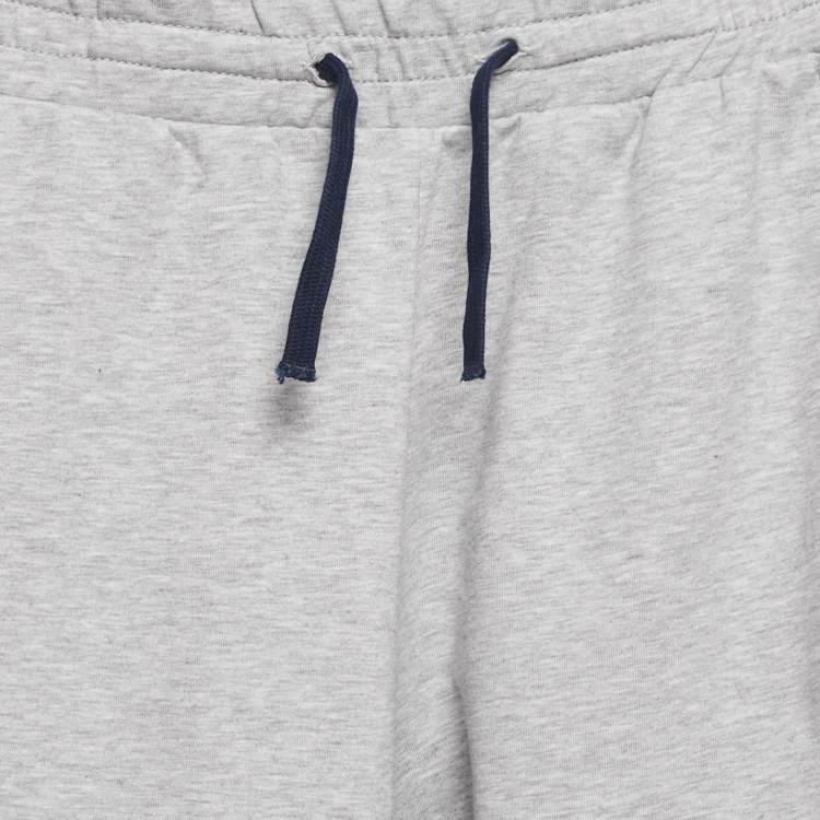 Pre Owned Roberto Cavalli Junior Grey Jersey Jogger Pants L/(16-18 Yrs)