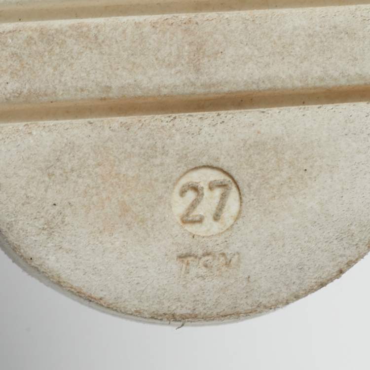 Pre Owned Roberto Cavalli Size 27 Pink Patent Leather Ankle Strap Sandals