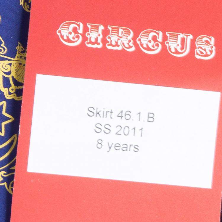 Pre Owned Roma e Tosca Azure Blue Tutu Underskirt 8 Yrs 