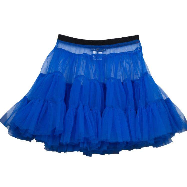 Pre Owned Roma e Tosca Azure Blue Tutu Underskirt 10 Yrs 