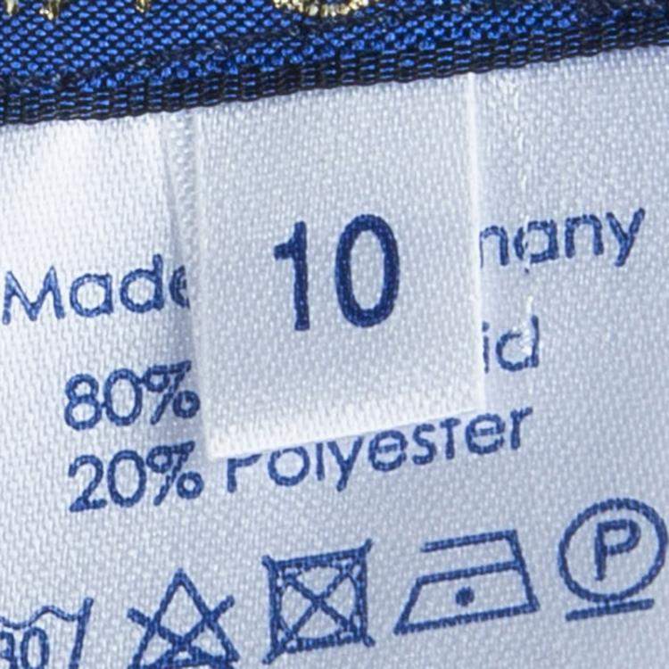 Pre Owned Roma e Tosca Azure Blue Tutu Underskirt 10 Yrs 