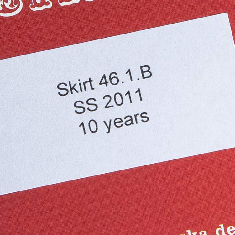 Pre Owned Roma e Tosca Azure Blue Tutu Underskirt 10 Yrs 