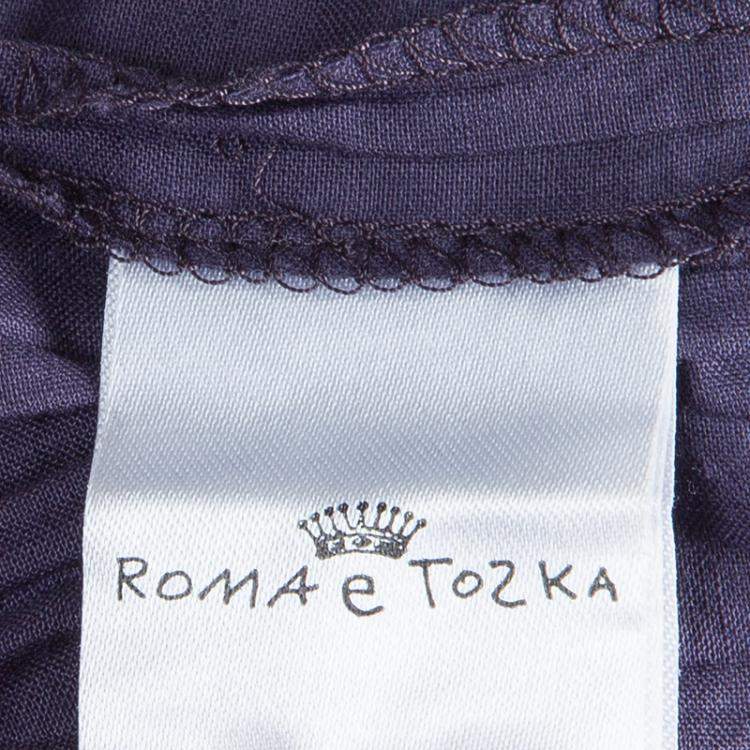 Pre Owned Roma e Tosca Multicolor Sequin Embellished Skirt 10 Yrs