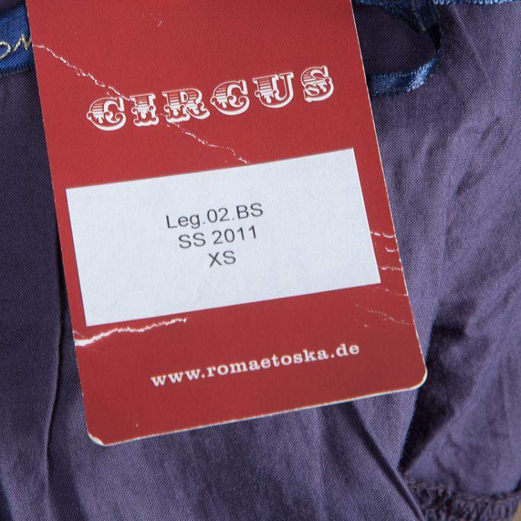 Pre Owned Roma e Tosca Multicolor Sequin Embellished Skirt 10 Yrs