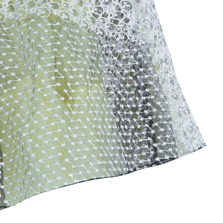 Pre Owned Roma e Tosca Yellow Tulle Overlay Skirt 14 Yrs 