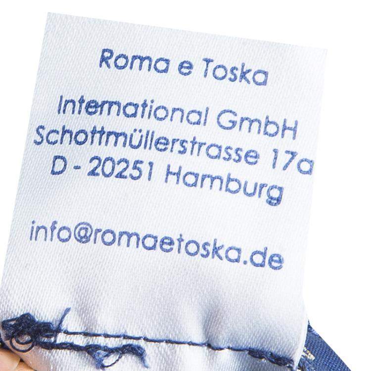 Pre Owned Roma e Tosca Navy Blue Cotton Skirt 10 Yrs