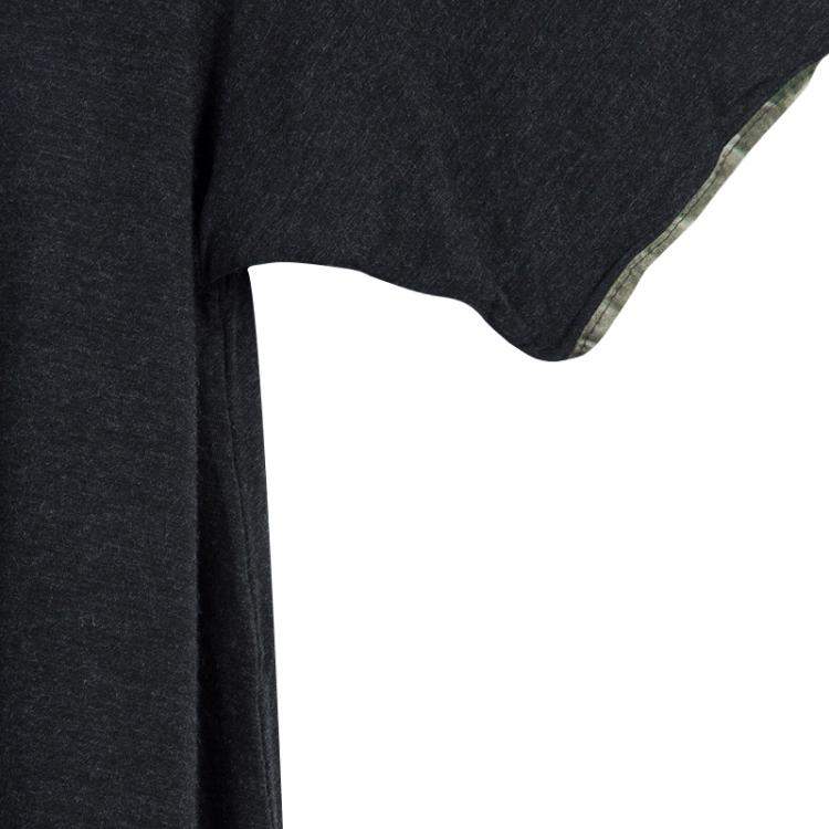 Pre Owned فستان روما إي توسكا بحافة مطبوعة بصورة نيويورك رصاصي داكن 10 سنوات