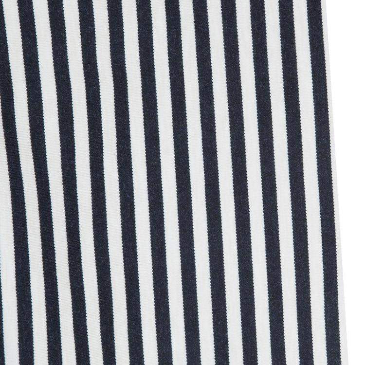 Pre Owned Roma e Tosca Monochrome Striped Leggings 11 Yrs 