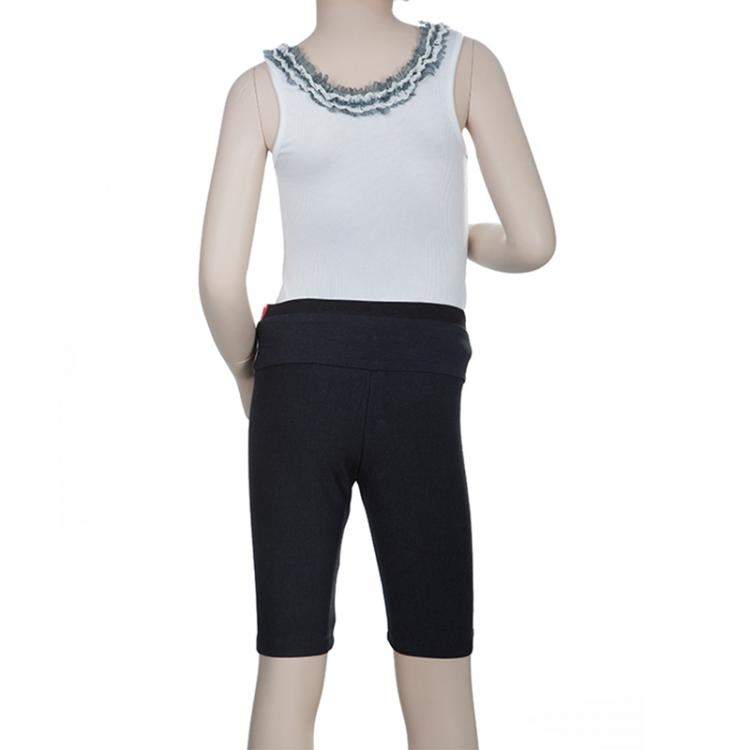 Pre Owned Roma e Tosca Dark Grey Capri Shorts 10 Yrs