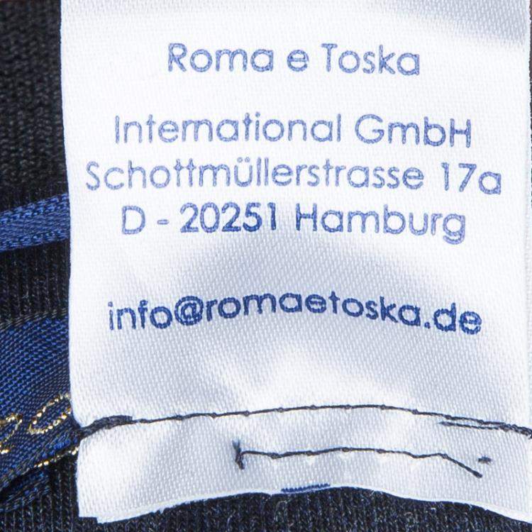 Pre Owned Roma e Tosca Dark Grey Capri Shorts 10 Yrs