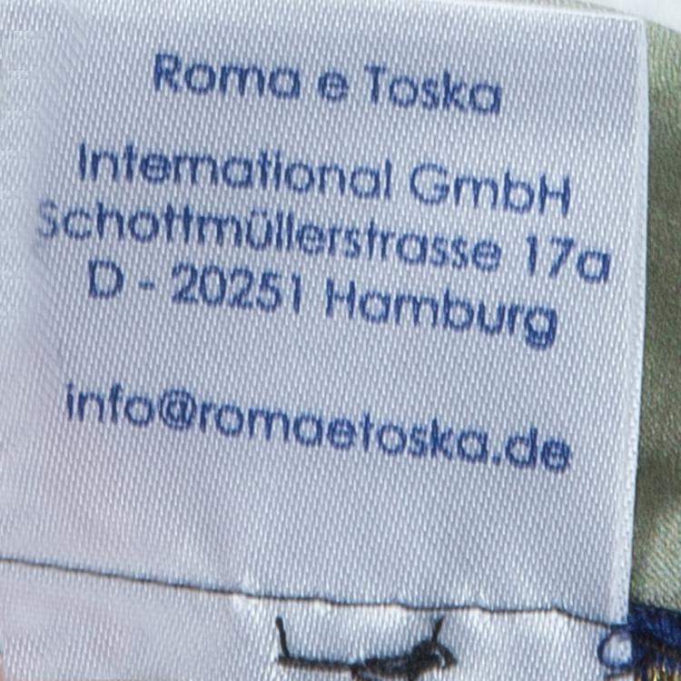 Pre Owned Roma e Tosca Black Silk Trim Bolero Top 12 Yrs 