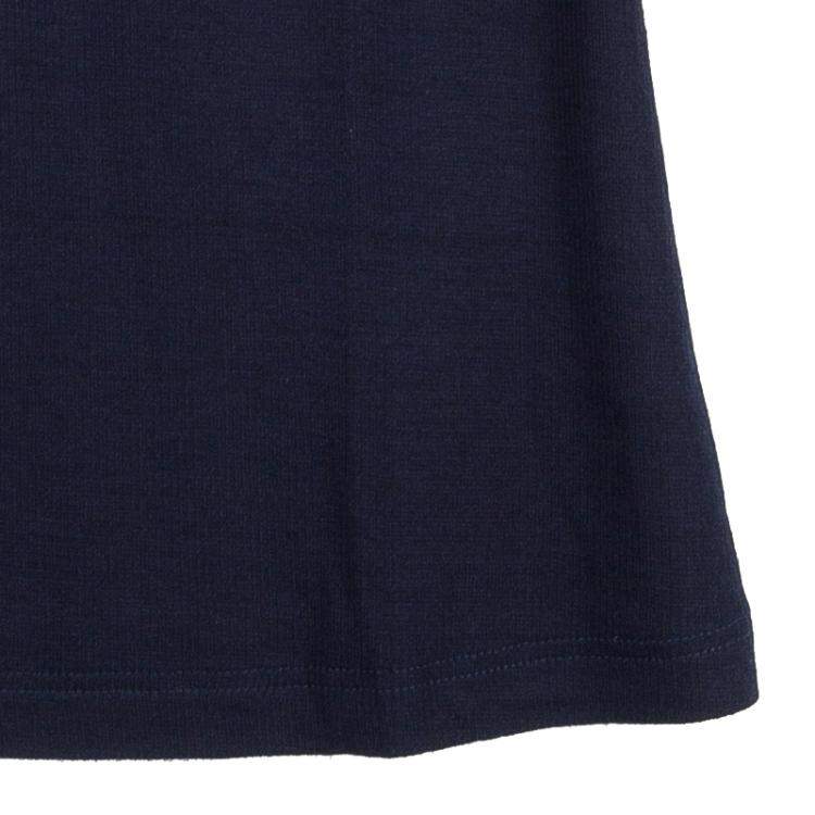 Pre Owned Roma e Tosca Navy Blue Contrast Neckline Tshirt 14 Yrs 