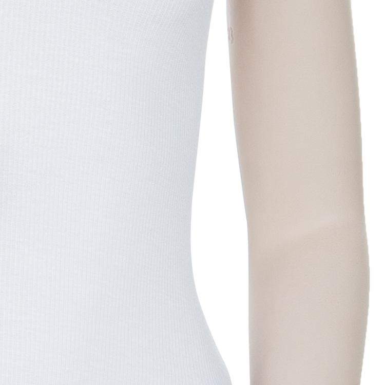 Pre Owned Roma e Tosca White Lace Trim Tshirt 6 Yrs 