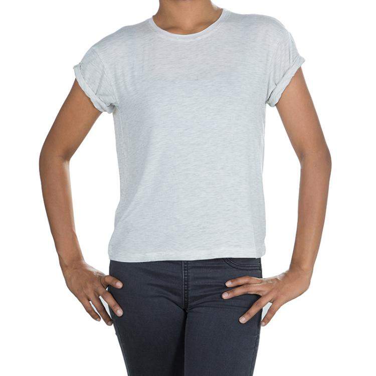 مملوكة مسبقًا Roma e Tosca Light Grey Melange Tshirt 8 Yrs 