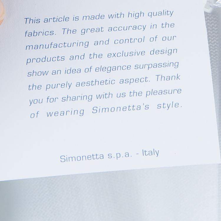 Pre Owned Simonetta Mini White Bolero Top 7 Yrs