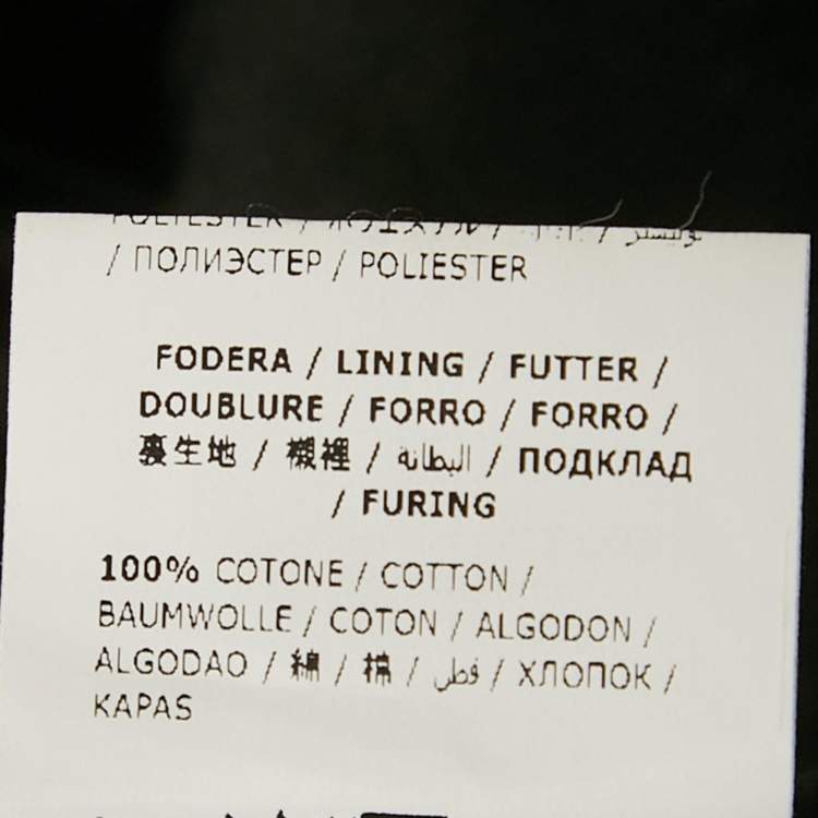 Pre Owned Stella McCartney Kids Black Flame Print Synthetic Trousers 14Yrs 