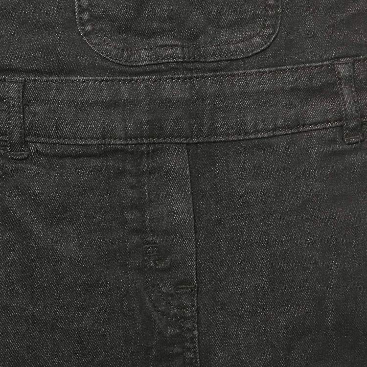 Pre Owned Stella McCartney Kids Black Denim Jumpsuit 3 Yrs