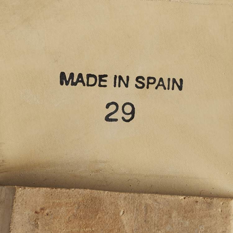 مملوكة مسبقًا Stella McCartney Size 29 Silver Leather Star Ankle Length Boots