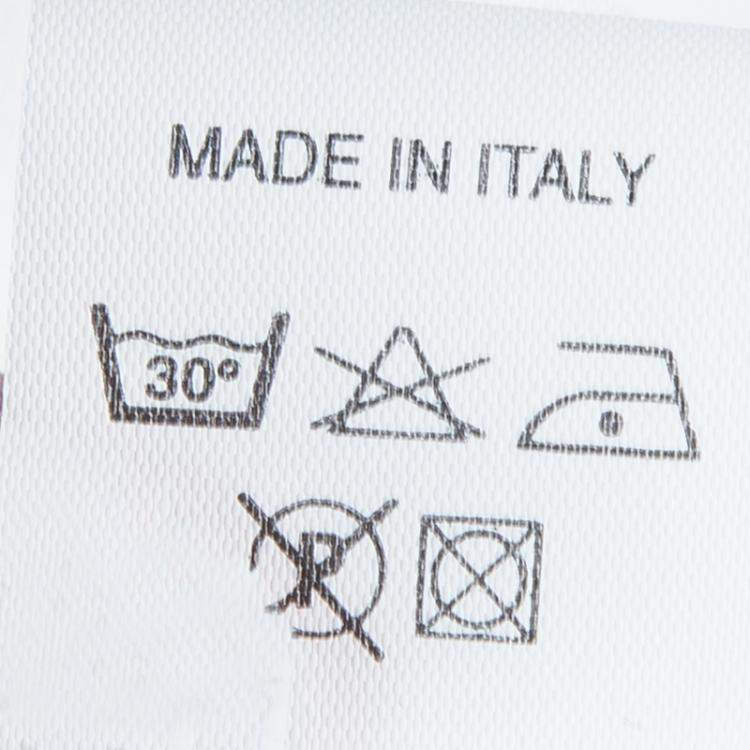 Pre Owned VDP White Swarovski Embellished Printed Tshirt 12 Yrs 