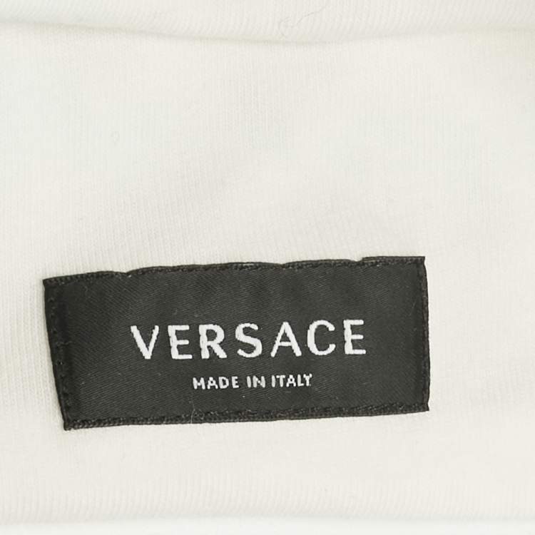 Pre Owned Versace Kids Multicolor Printed Cotton Baby Hat 6-12M