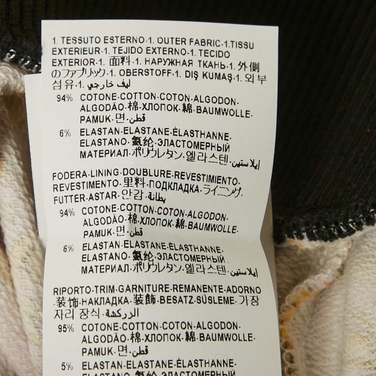 Pre Owned Versace Pink Baroque Print Jersey Zip Hooded Jacket 3M