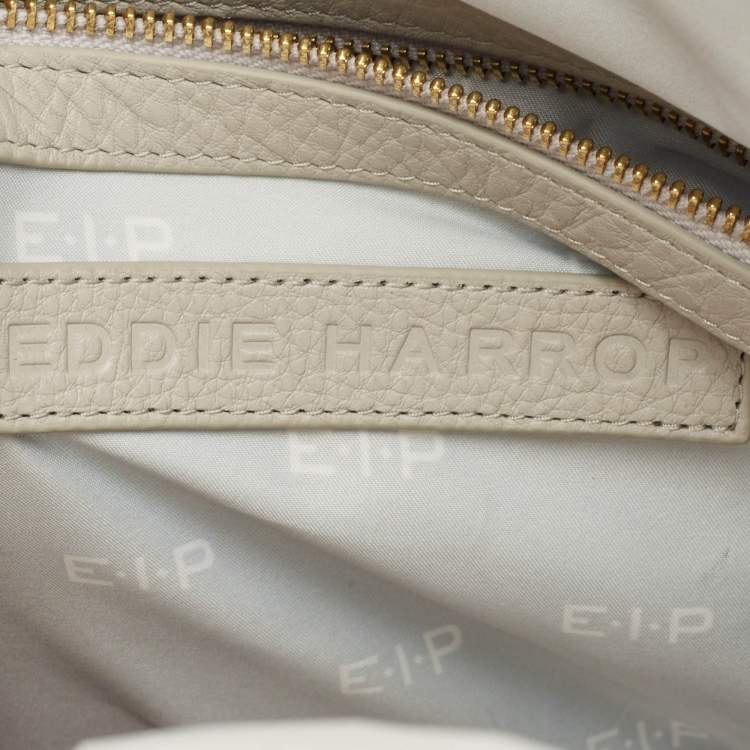 Pre Owned 3.1 Phillip Lim Grey Leather Stripe Duffel Bags