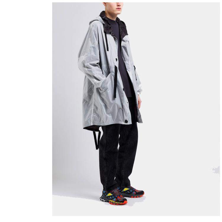 Pre Owned Acne Studios Nylon Overcoat 52