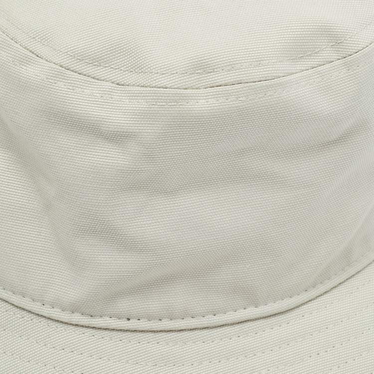 Pre Owned Acne Studio Beige Bucket Hat Size 59CM