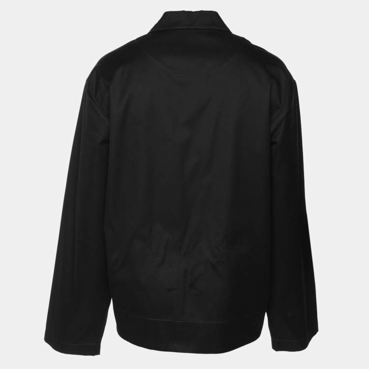 Pre Owned Acne Studios Black Cotton Jacket L