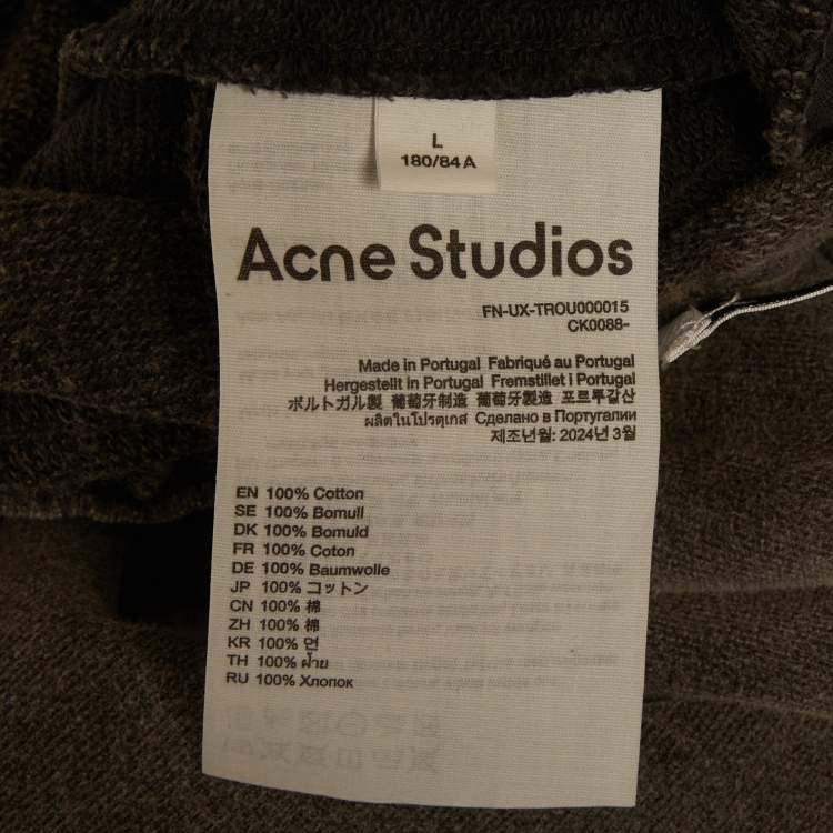 Pre Owned Acne Grey Studios  Cotton Joggers