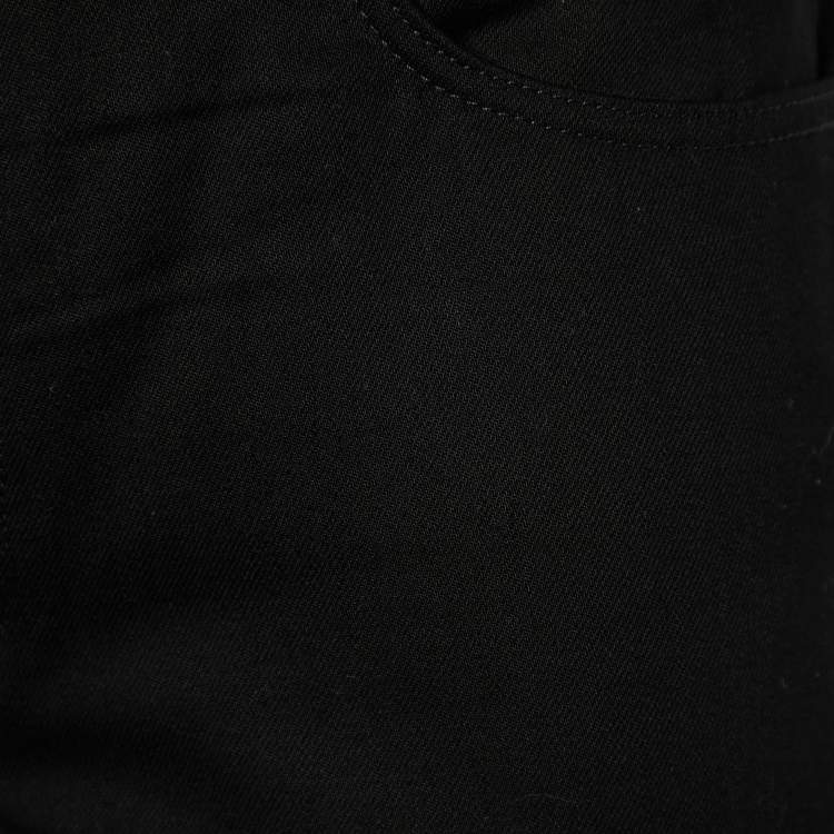 Pre Owned Acne Studios Black Denim Straight Leg Jeans L