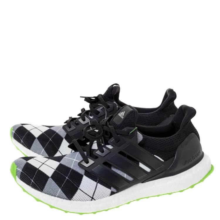 Pre Owned Adidas Multicolor Knit Fabric And Rubber Ultra Boost Kris Van Assche Sneaker Size 46