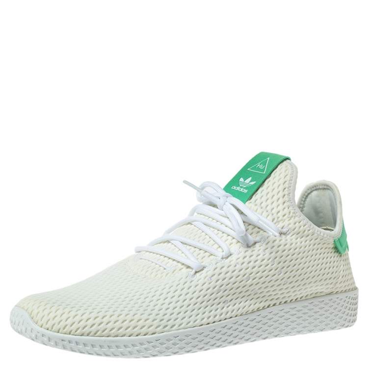 pharrell williams shoes white green