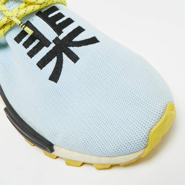 Pre Owned حذاء رياضي فاريل وأديداس هيومان ريس أحمر مقاس 42