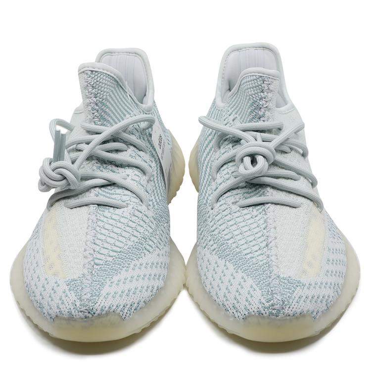 Pre Owned Yeezy 350 V2 Cloud White Sneakers Size 42 2/3