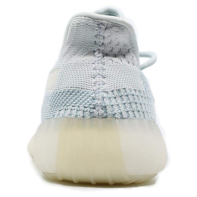 Pre Owned Yeezy 350 V2 Cloud White Sneakers Size 42 2/3