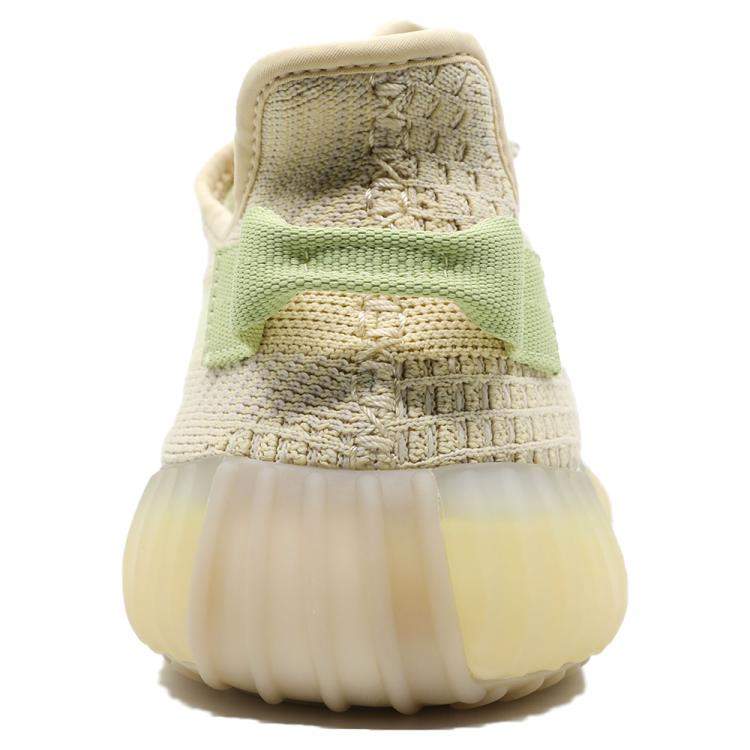 Pre Owned Yeezy 350 V2 Flax Sneakers Size 41 1/3