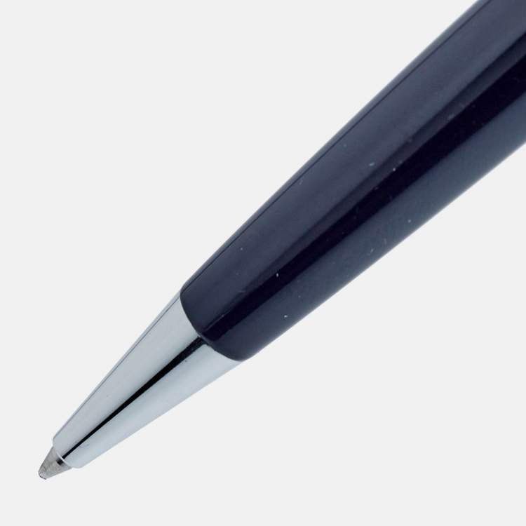 Pre Owned Aigner Resin Silver Tone Ballpoint Pen