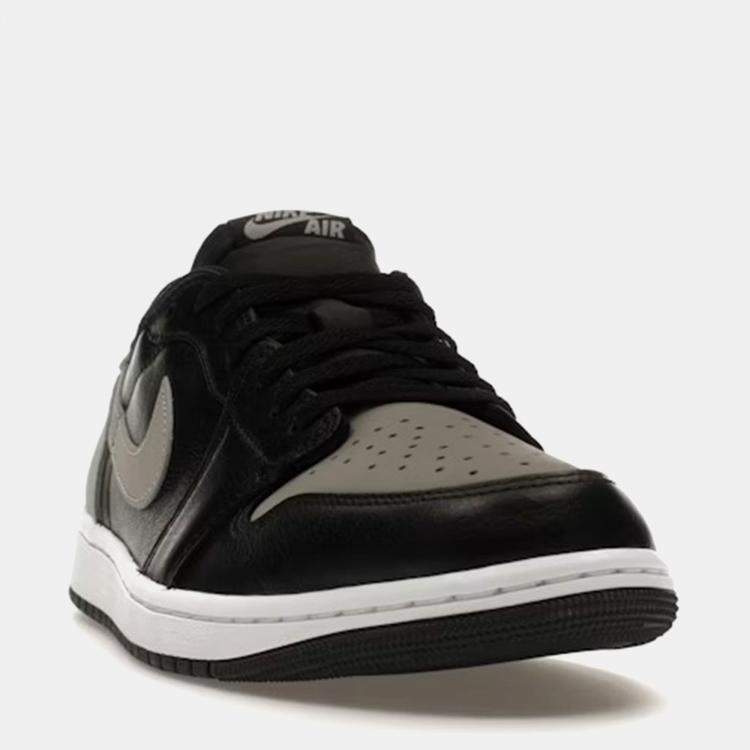 Pre Owned Air Jordan Grey/Black Leather Jordan 1 Retro Low OG Shadow (2024) Sneakerize EU 41