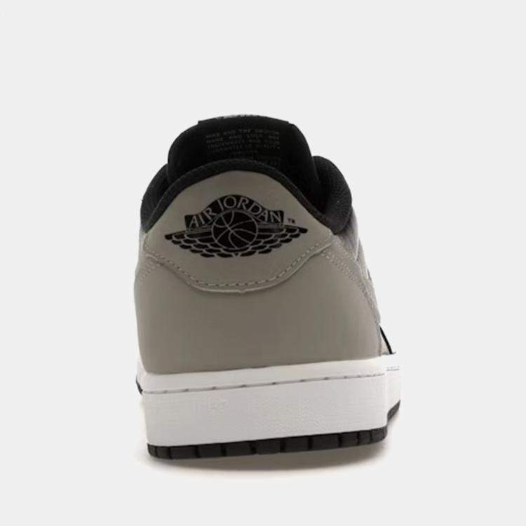 Pre Owned Air Jordan Grey/Black Leather Jordan 1 Retro Low OG Shadow (2024) Sneakerize EU 41