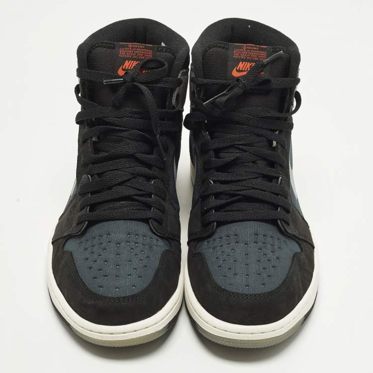 مملوكة مسبقًا Air Jordans Jordan 1 Retro High Element Gore-Tex Black Particle Grey Size 45.5 Multicolor Fabric and Leather Sneakers