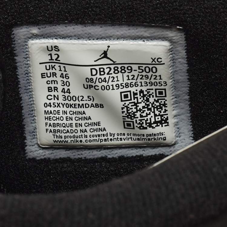 Pre Owned Air Jordans Jordan 1 Retro High Element Gore-Tex Berry Size 46 Multicolor Fabric and Leather Sneakers