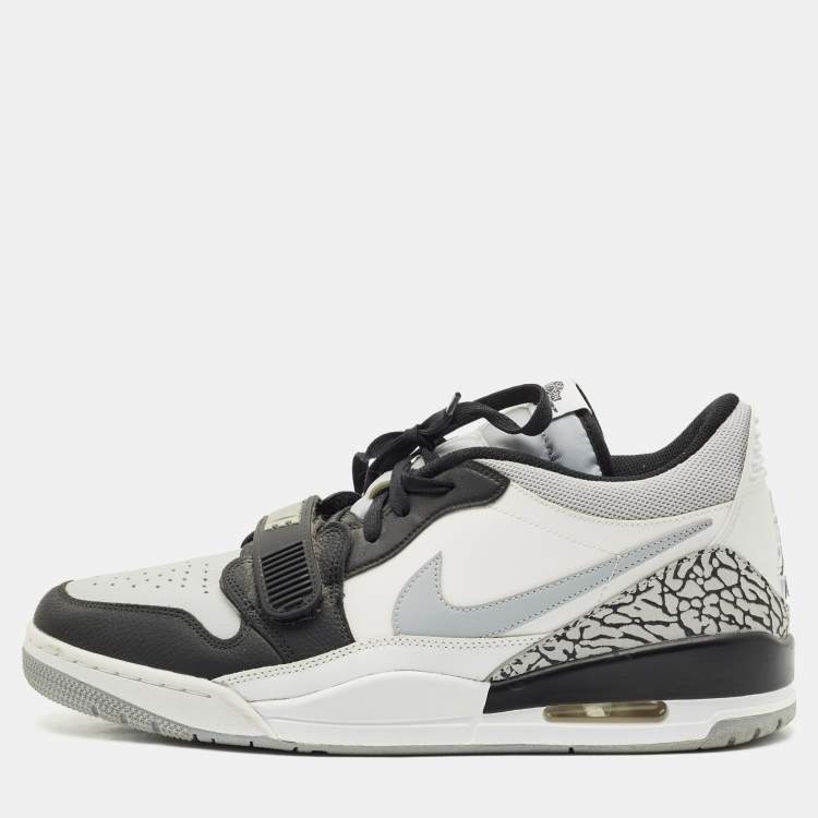 Pre Owned Air Jordans Multicolor Fabric and Leather Jordan Legacy 312 Olympic Lace Up Sneakers Size 47.5
