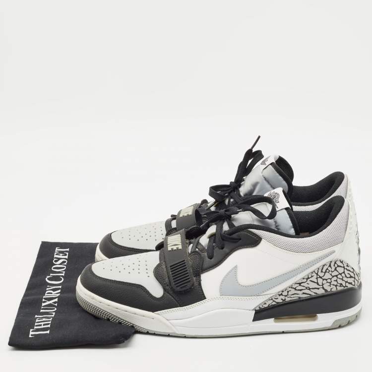 Pre Owned Air Jordans Multicolor Fabric and Leather Jordan Legacy 312 Olympic Lace Up Sneakers Size 47.5